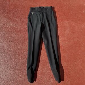 Vintage Bogner Black Stirrup Winter Sport Ski Snow Pants Women's Size 6